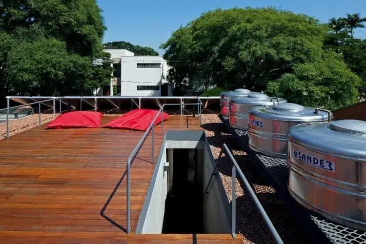 Caixa D&rsquo;água de Aço Inox Sander